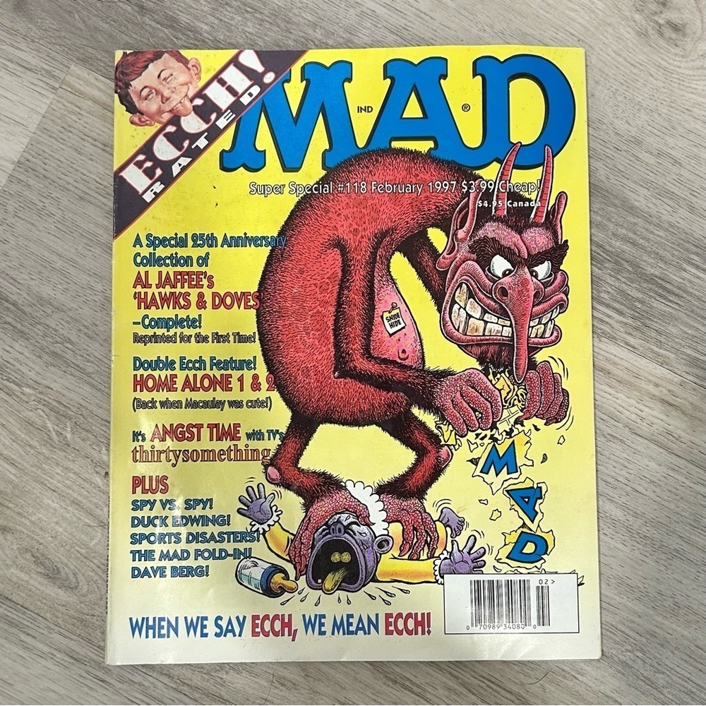 Vintage February 1997 Super Special #118 MAD Magazine Comic Book